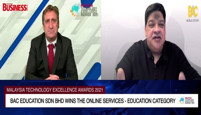 BAC Education wins the Online Services – Education Award at MTEA 2021