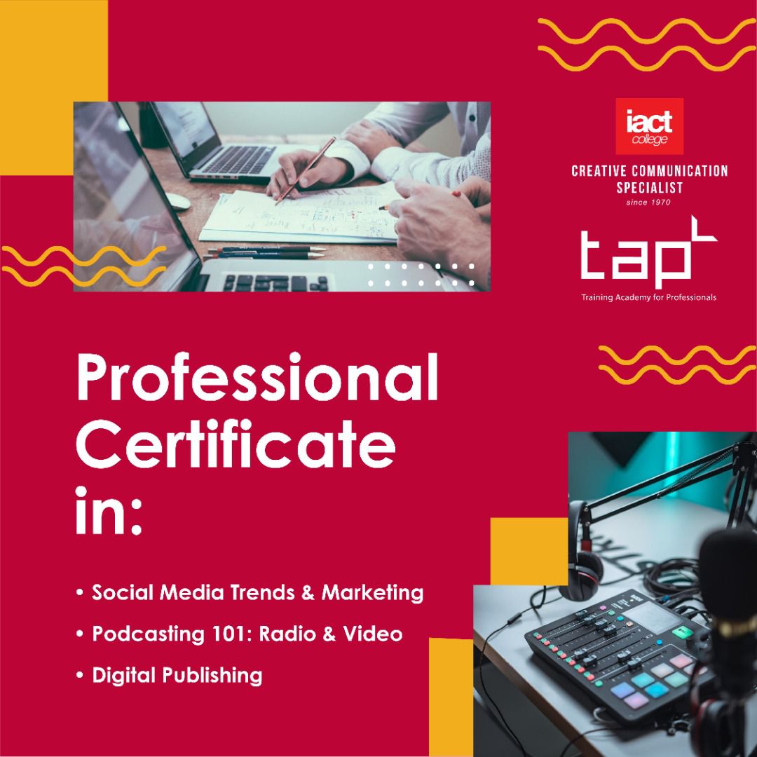 IACT College’s Professional Certificate Series