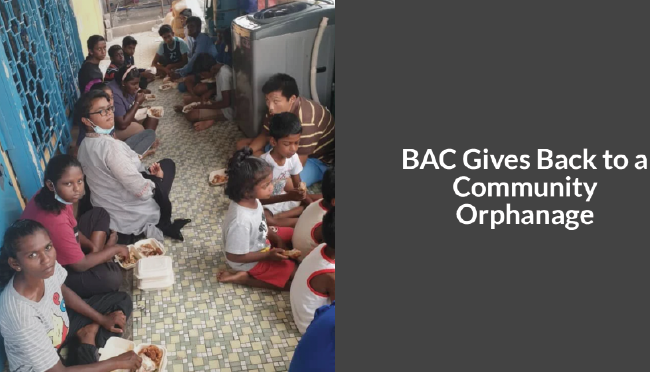 BAC Gives Back to a Community Orphanage