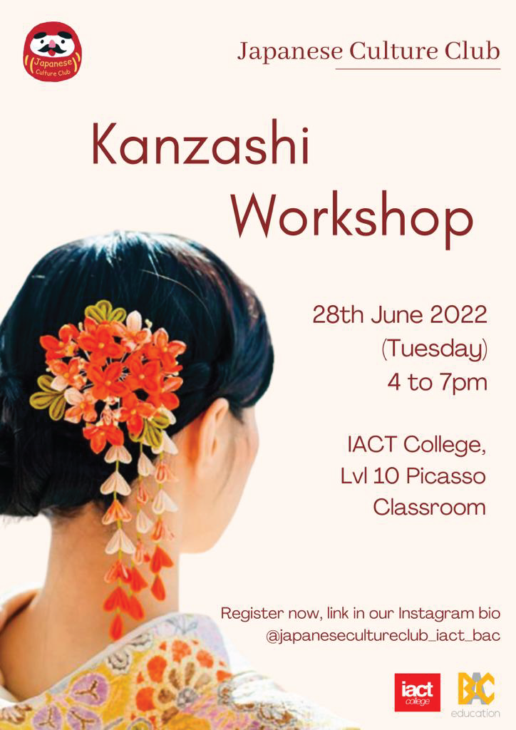 Kanzashi Workshop (Japanese Culture Club)
