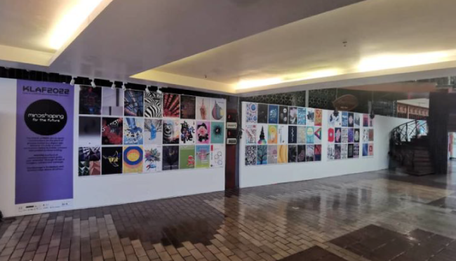 Showcasing Their Talent: Student Poster Designs from Kaizen Typography On Display at KLAF2022