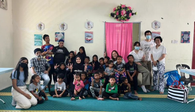 Uplift & AsiaHeroes Volunteers Spread Hope to the Children of Kg Changkat Bintang