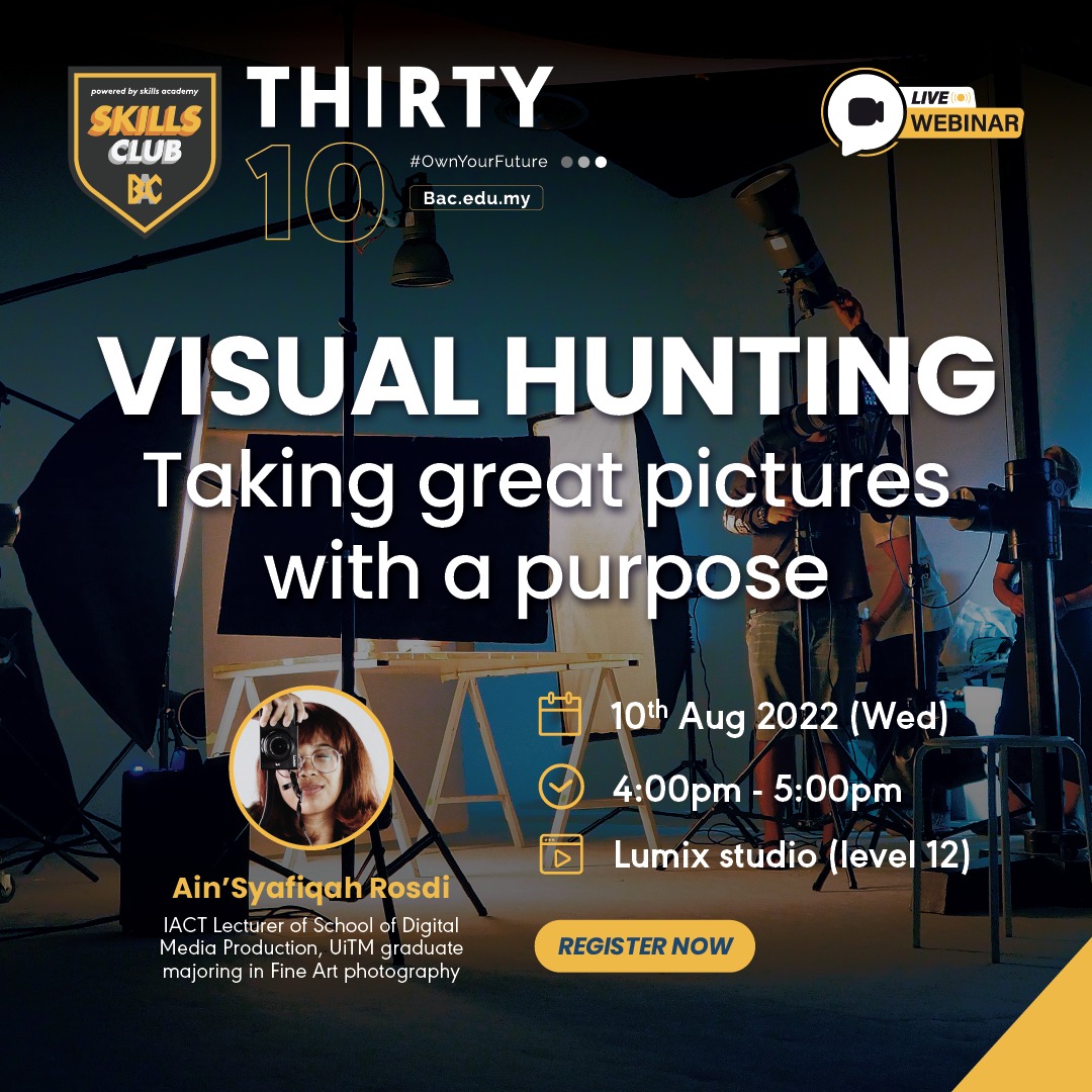 VISUAL HUNTING – Taking Great Pictures with a Purpose