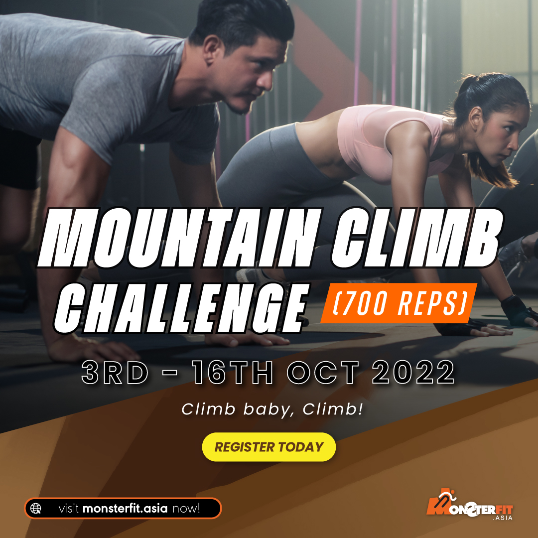Mountain Climb Challenge ( 700reps )