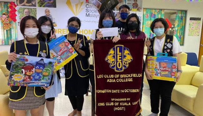 BAC’s Leo Club Brightens Up National Cancer Society of Malaysia with CNY Celebrations