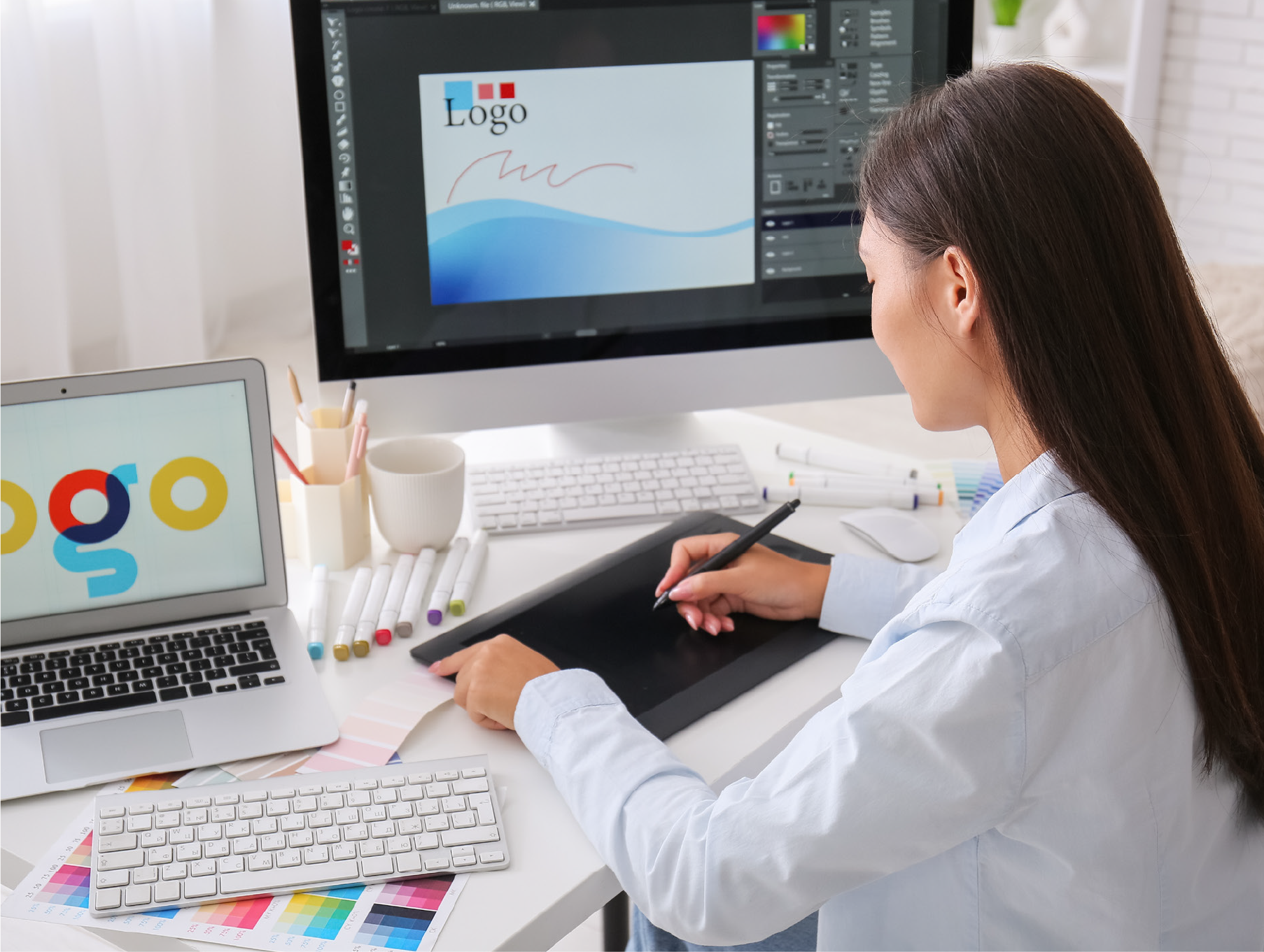 Change perceptions with Advertising & Design.