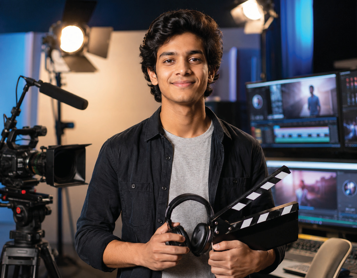 Creative communications student