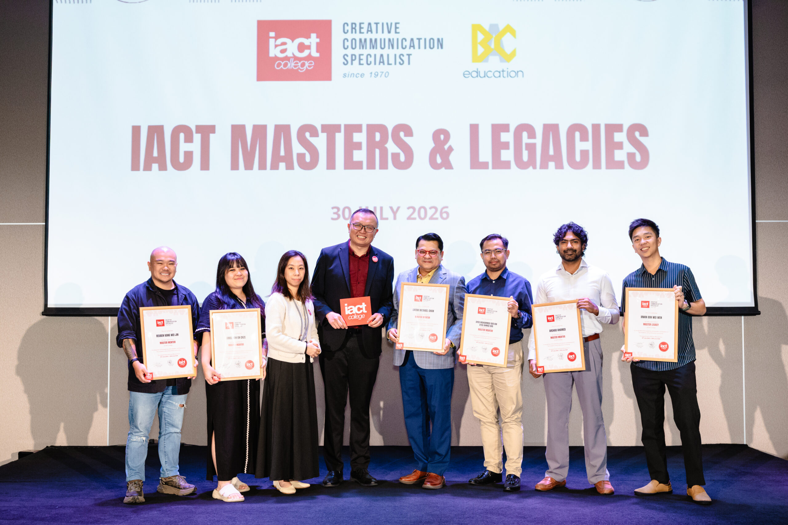 IACT College Celebrates Industry Excellence Through the 2026 Master & Legacies Conferment